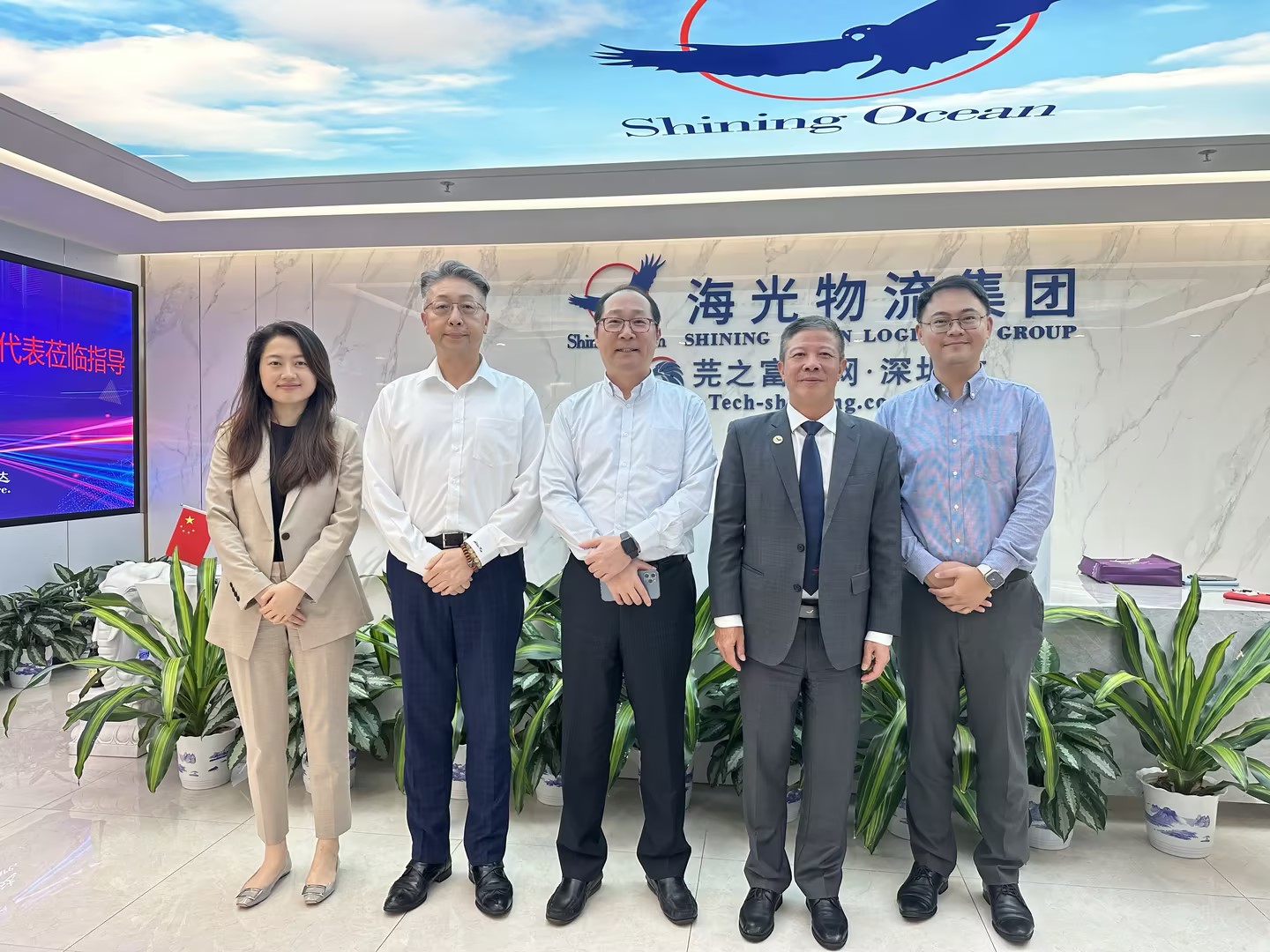 YML team visited the Shiningocean Ocean headquarters